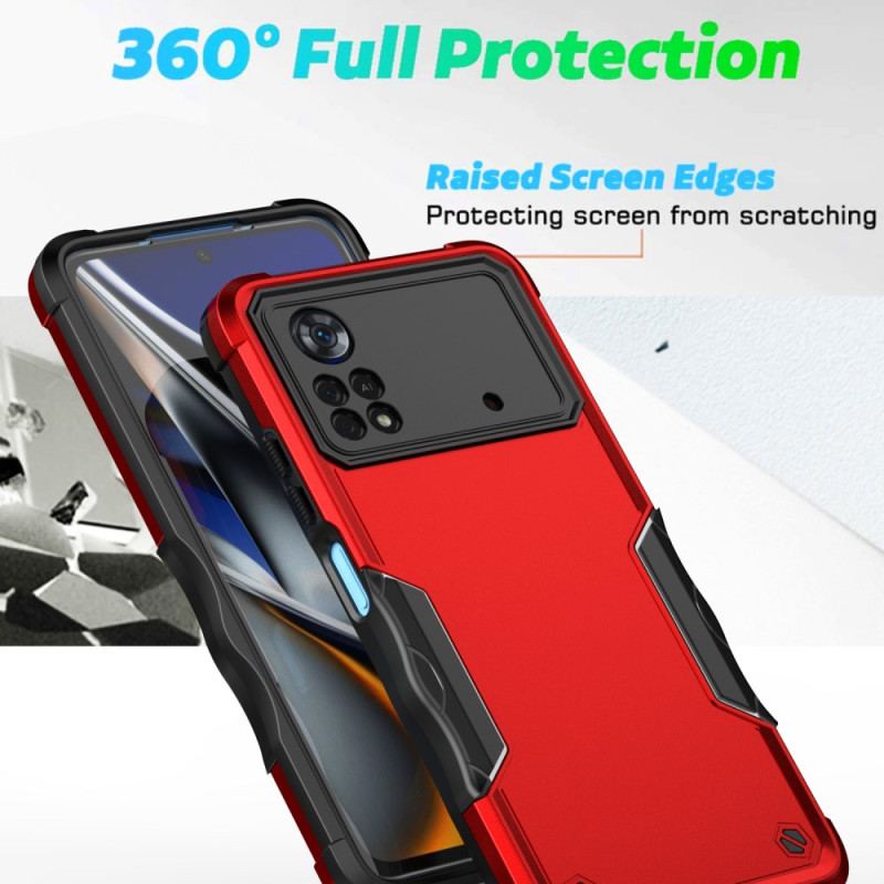 Cover Poco X4 Pro 5G Metal Effect Hybrid