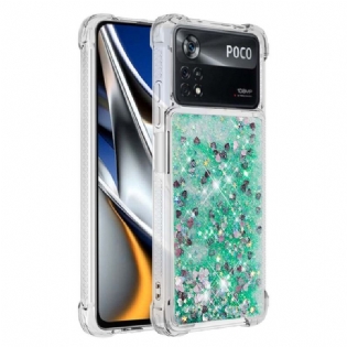 Cover Poco X4 Pro 5G Ønsker Pailletter