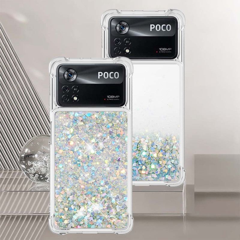 Cover Poco X4 Pro 5G Ønsker Pailletter