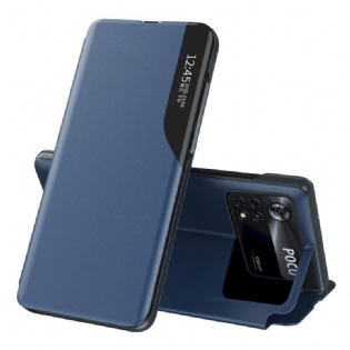 Cover Poco X4 Pro 5G Tekstureret Kunstlæder