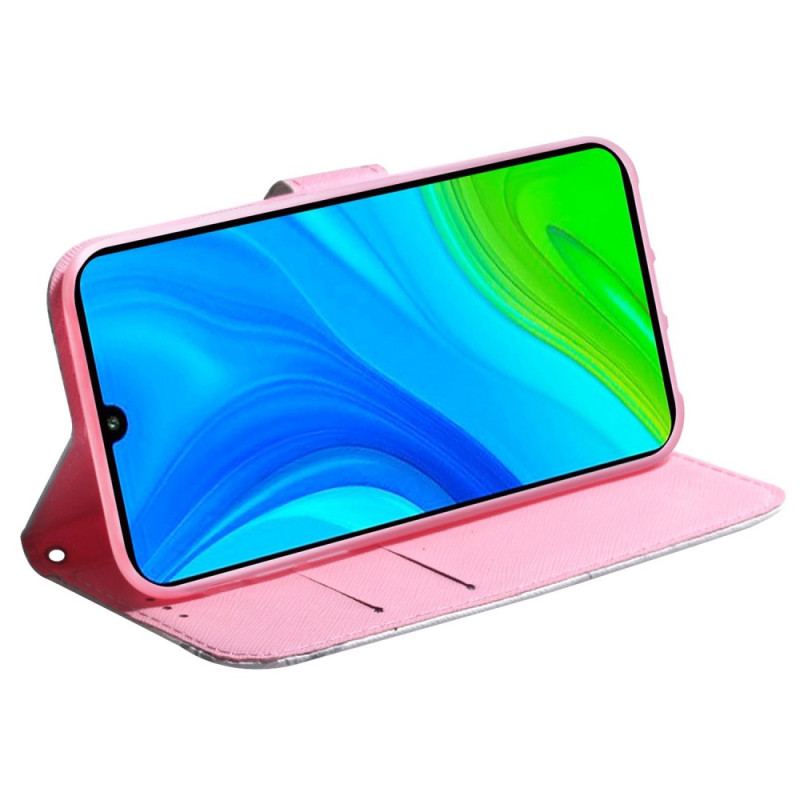 Flip Cover Poco X4 Pro 5G Blomstrende Grene