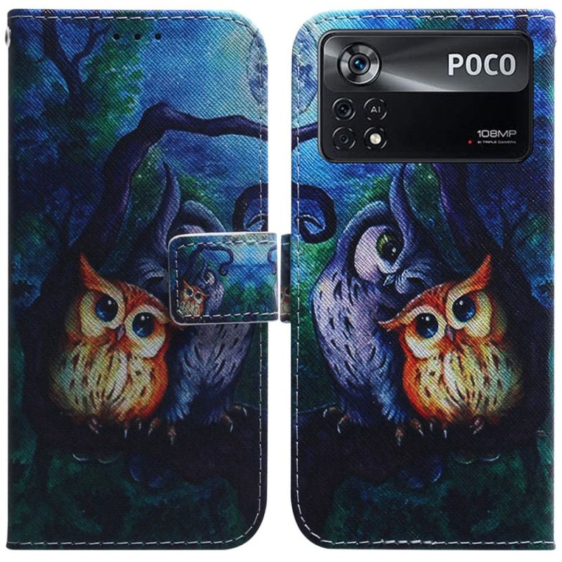 Flip Cover Poco X4 Pro 5G Maler Ugler