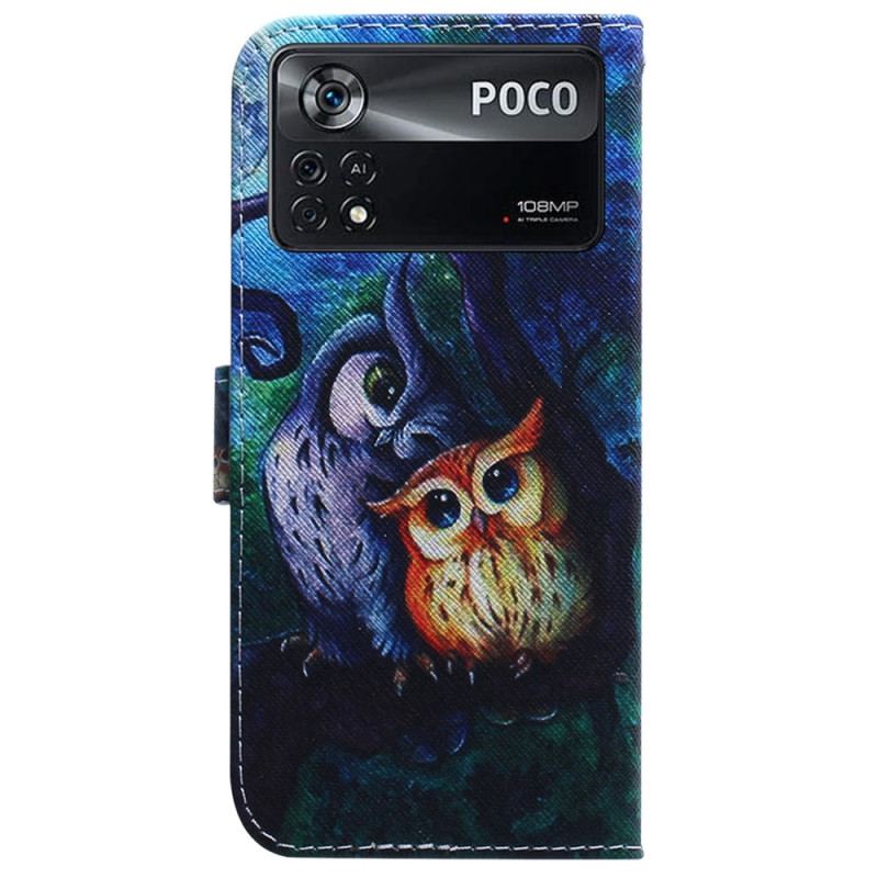 Flip Cover Poco X4 Pro 5G Maler Ugler