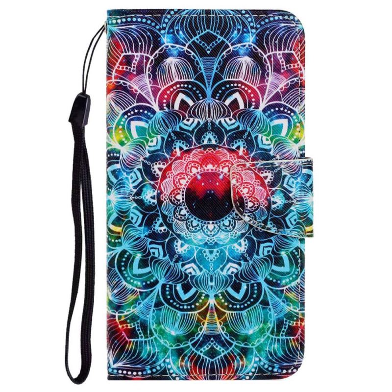 Flip Cover Poco X4 Pro 5G Med Snor Strappy Mandala