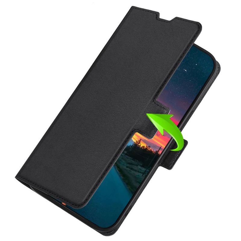 Flip Cover Poco X4 Pro 5G Ultra Fin Læderstil