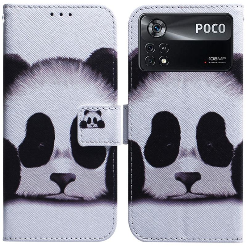 Læder Cover Poco X4 Pro 5G Panda