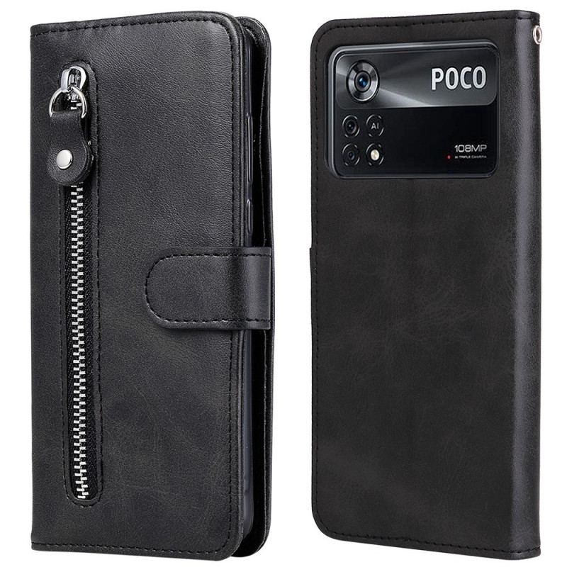 Læder Cover Poco X4 Pro 5G Pung