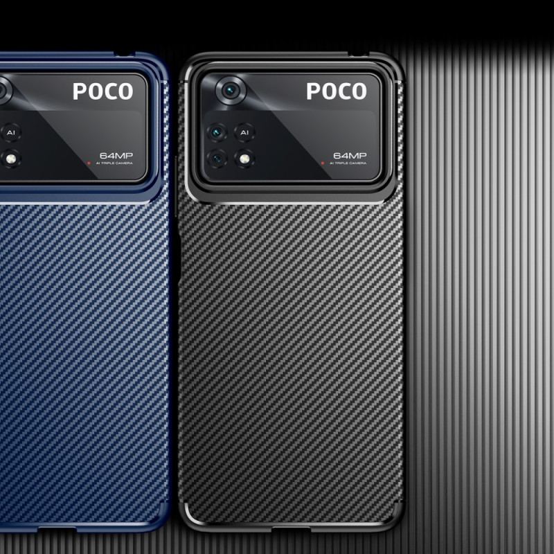 Mobilcover Poco X4 Pro 5G Fleksibel Kulfiber