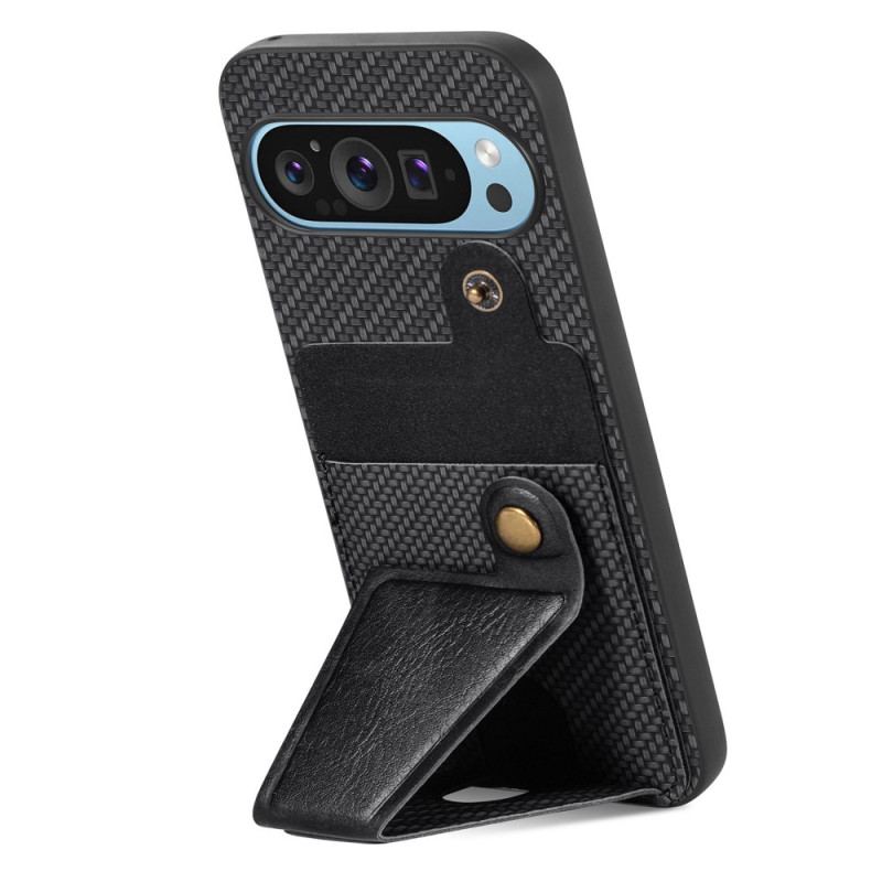 Cover Google Pixel 9 Carbon Fiber Card Holder