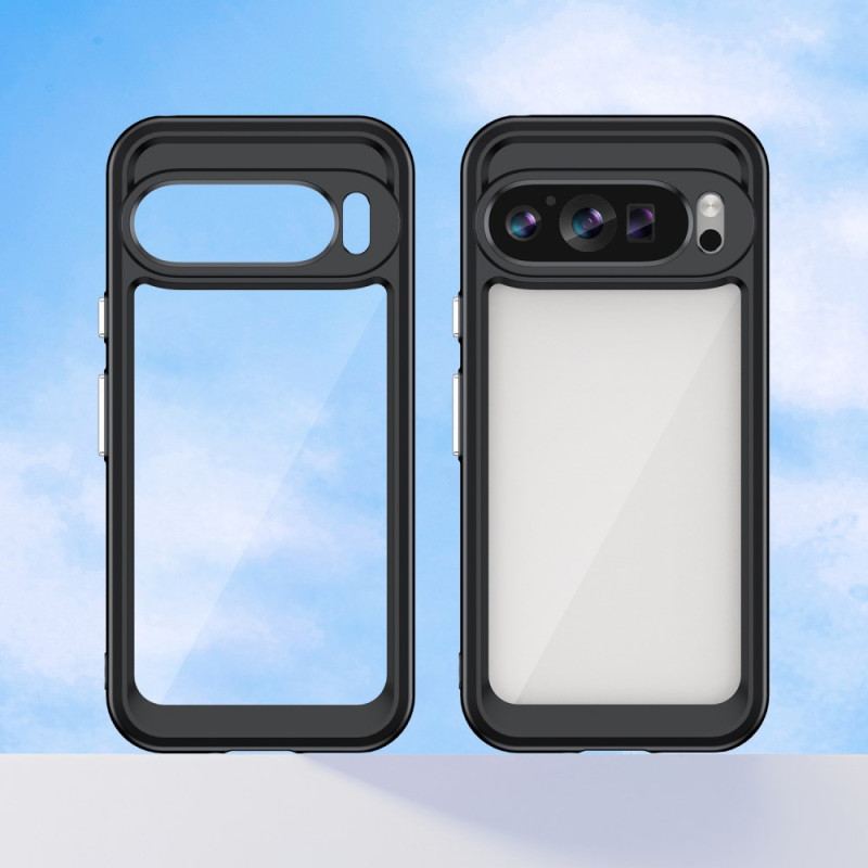 Cover Google Pixel 9 Hybrid Transparent