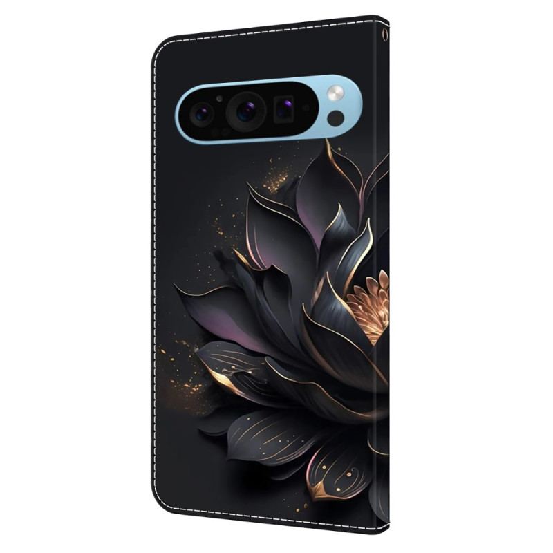 Flip Cover Google Pixel 9 Lilla Lotus