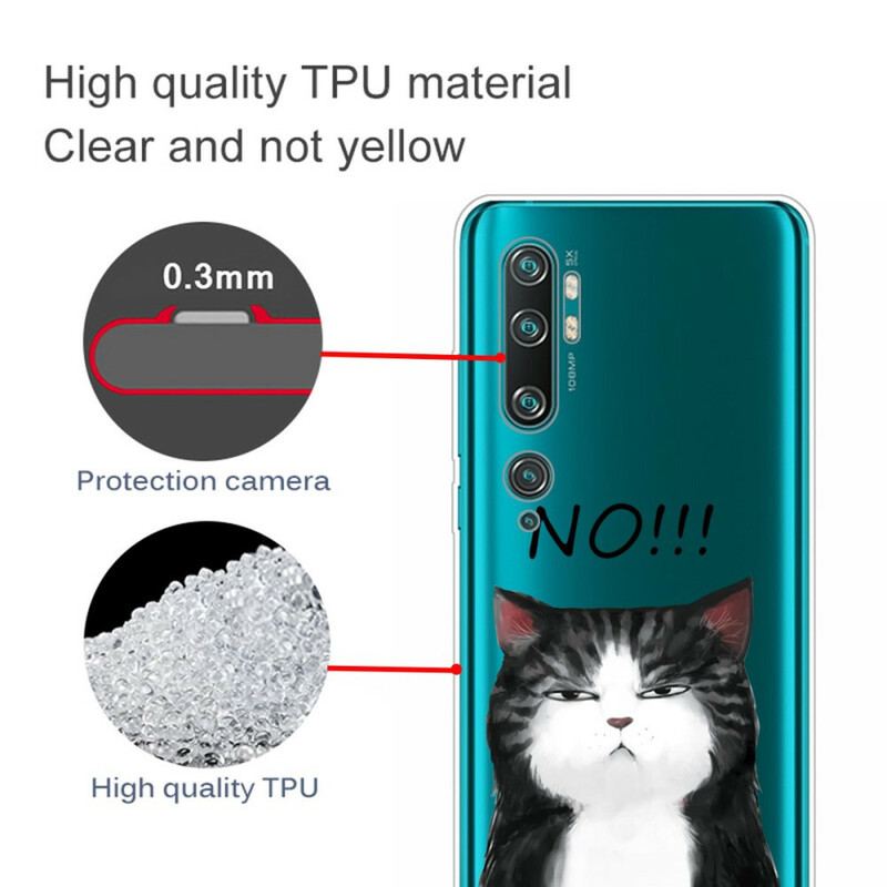 Cover Xiaomi Mi Note 10 / 10 Pro Katten Der Siger Nej