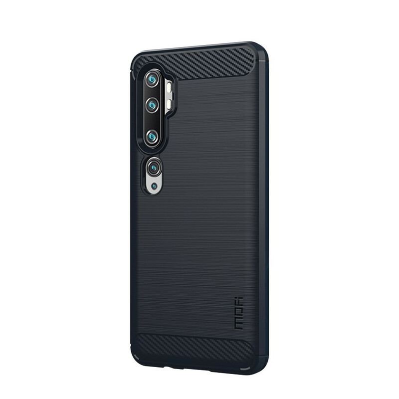 Cover Xiaomi Mi Note 10 / 10 Pro Mofi Børstet Kulfiber