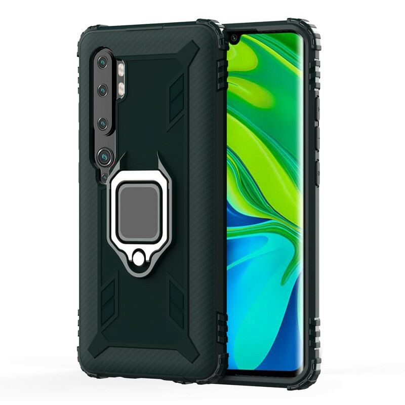 Cover Xiaomi Mi Note 10 / 10 Pro Ring Og Kulfiber