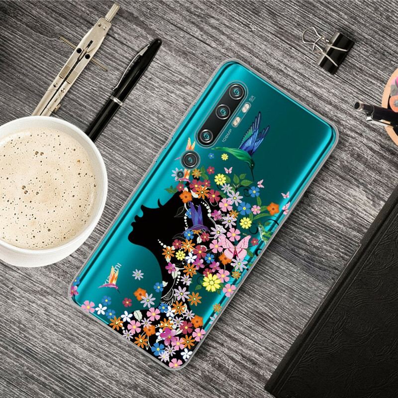 Cover Xiaomi Mi Note 10 / 10 Pro Smukt Blomsterhoved