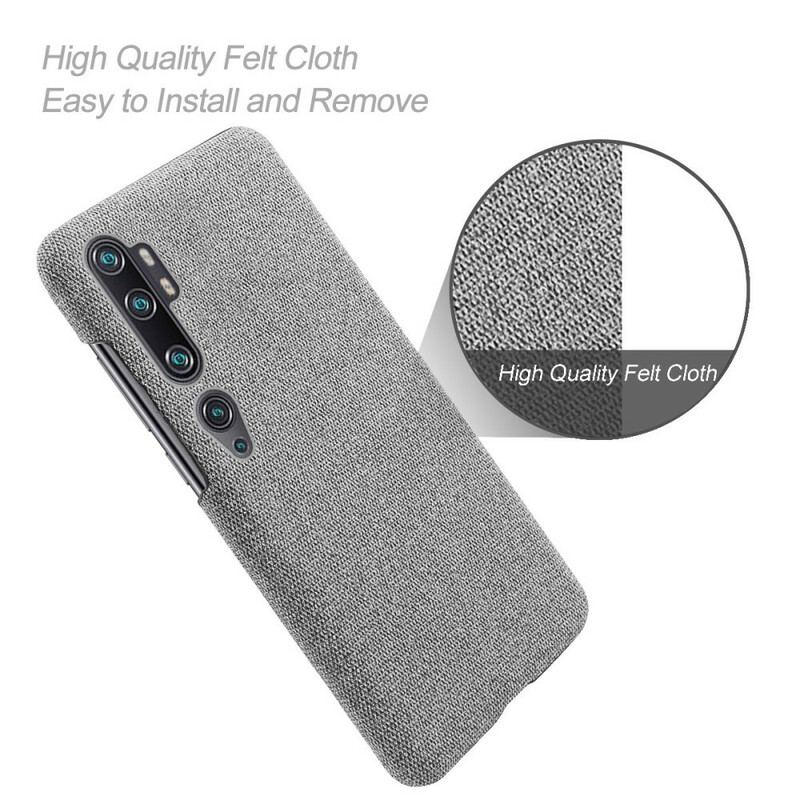 Cover Xiaomi Mi Note 10 / 10 Pro Teksturstof Ksq