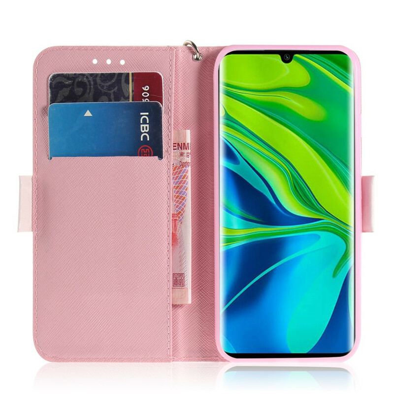 Flip Cover Xiaomi Mi Note 10 / 10 Pro Med Snor Thong Hamstere