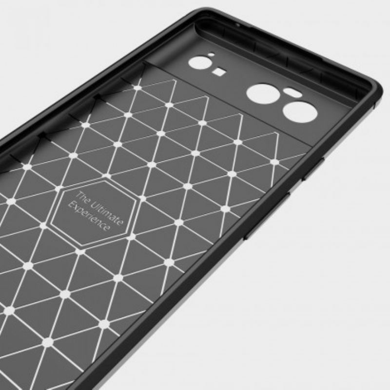 Cover Google Pixel 6 Børstet Kulfiber