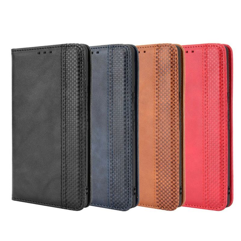 Cover Google Pixel 6 Flip Cover Stiliseret Vintage Lædereffekt