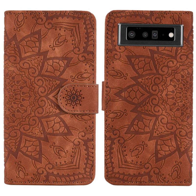 Flip Cover Google Pixel 6 Barok-mandala