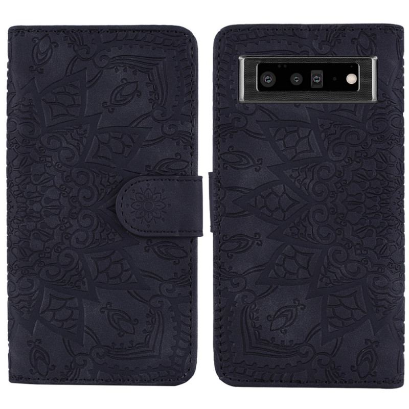 Flip Cover Google Pixel 6 Barok-mandala