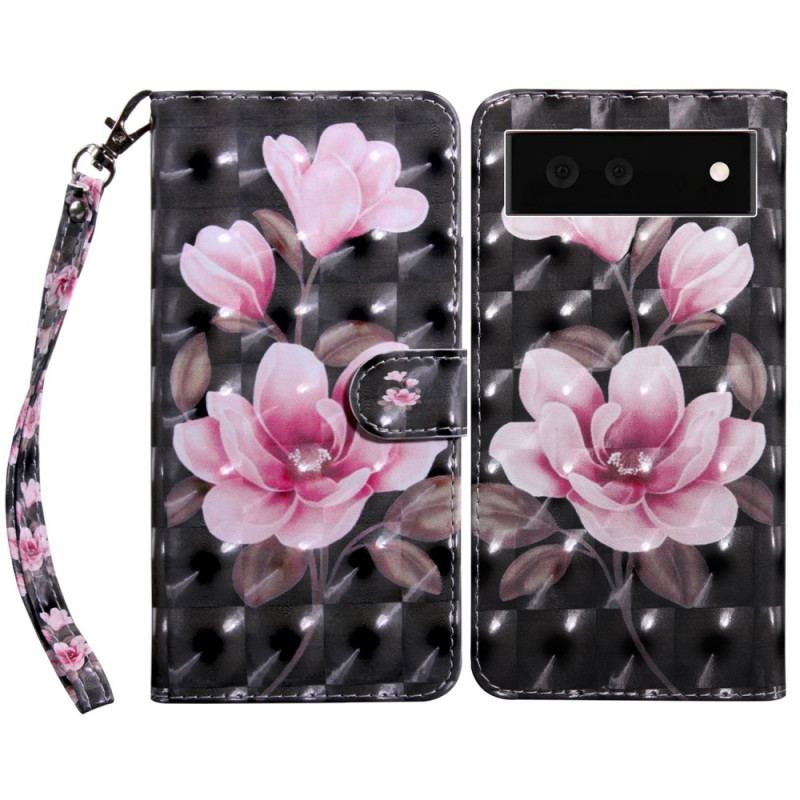 Flip Cover Google Pixel 6 Blomstre Blomster