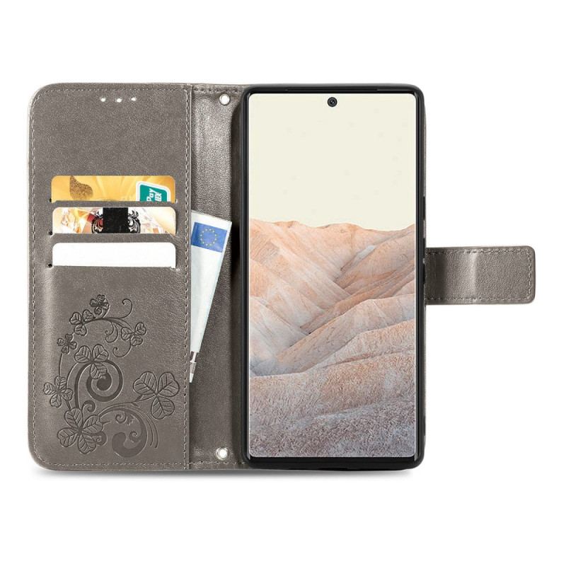 Flip Cover Google Pixel 6 Firkløver