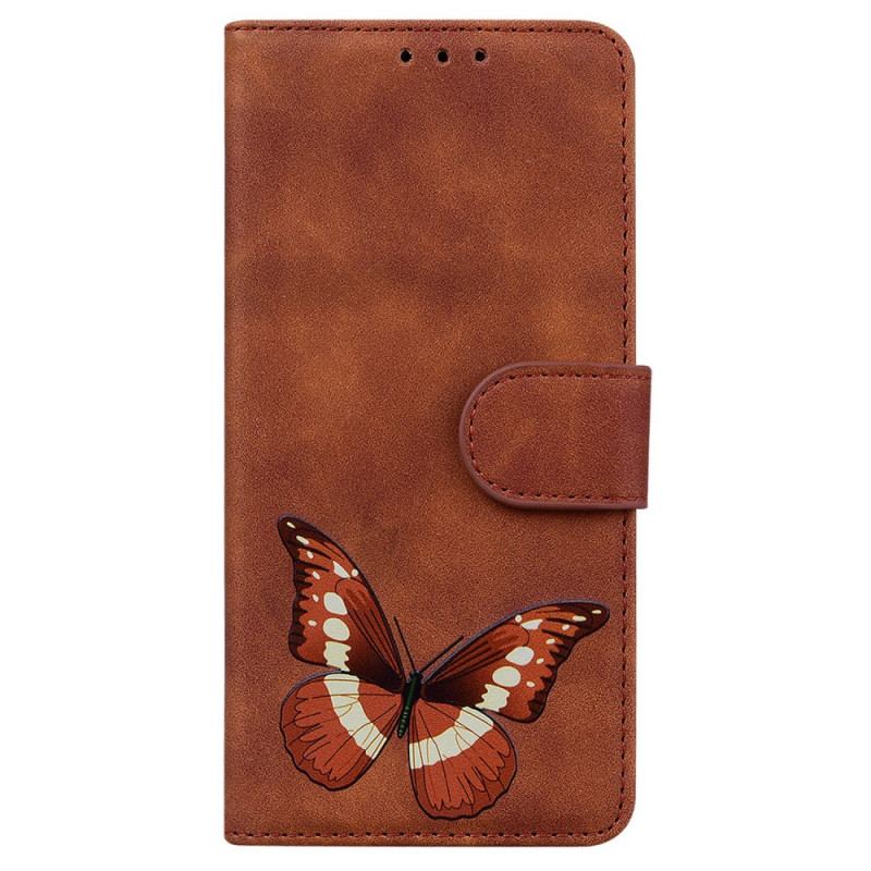 Flip Cover Google Pixel 6 Skin-touch Butterfly