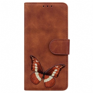 Flip Cover Google Pixel 6 Skin-touch Butterfly