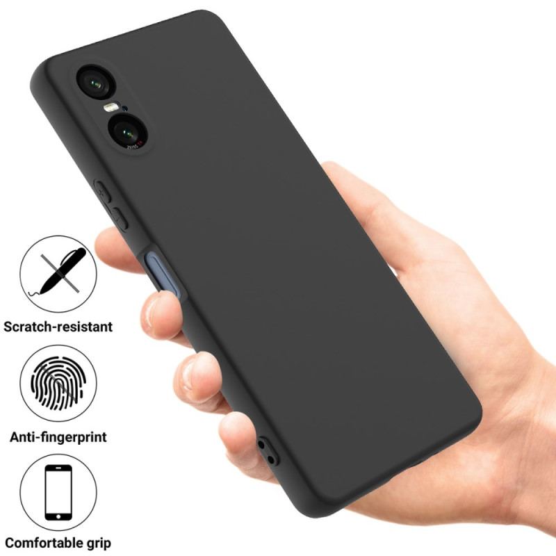 Cover Sony Xperia 10 Vi Flydende Silikone Strop