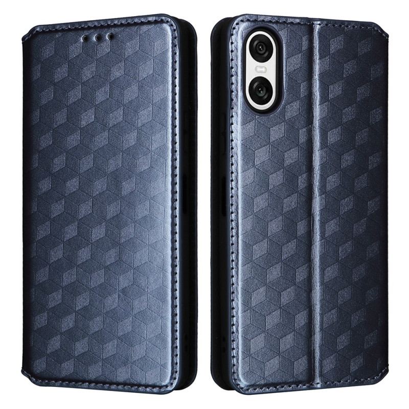 Flip Cover Sony Xperia 10 Vi 3d Diamanter