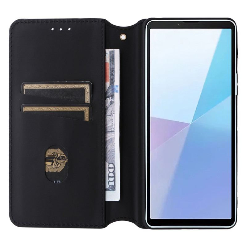 Flip Cover Sony Xperia 10 Vi 3d Diamanter