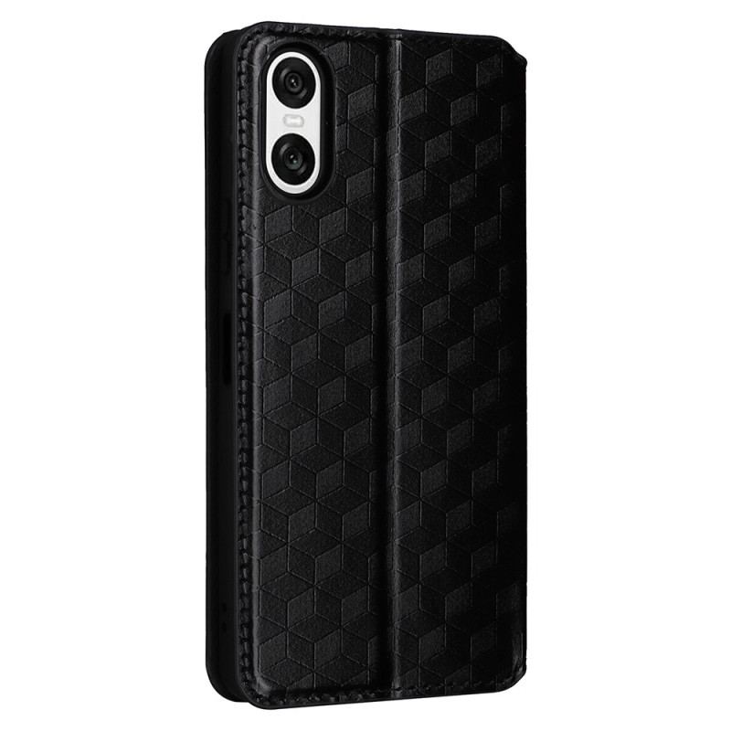 Flip Cover Sony Xperia 10 Vi 3d Diamanter