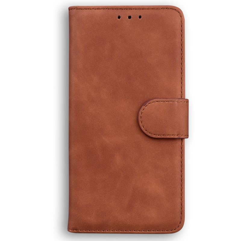 Flip Cover Sony Xperia 10 Vi Lædereffekt