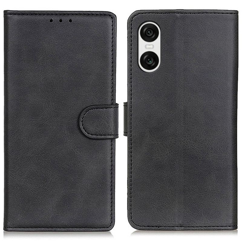 Flip Cover Sony Xperia 10 Vi Mat Kunstlæder