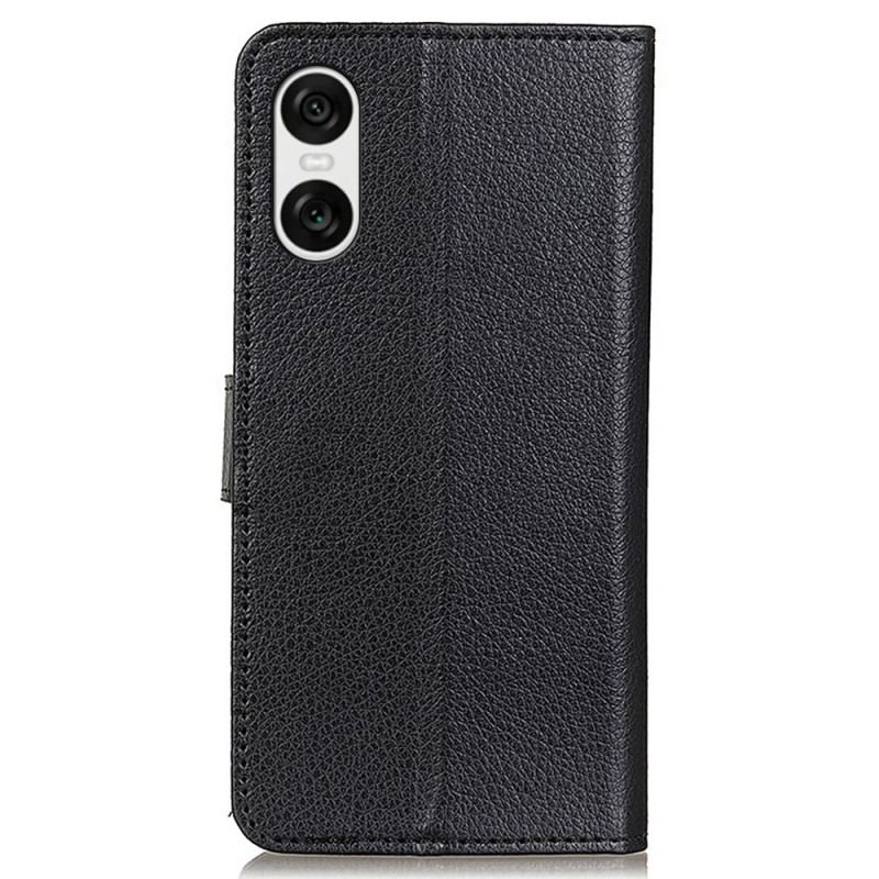 Flip Cover Sony Xperia 10 Vi Traditionelt Imiteret Hjerte