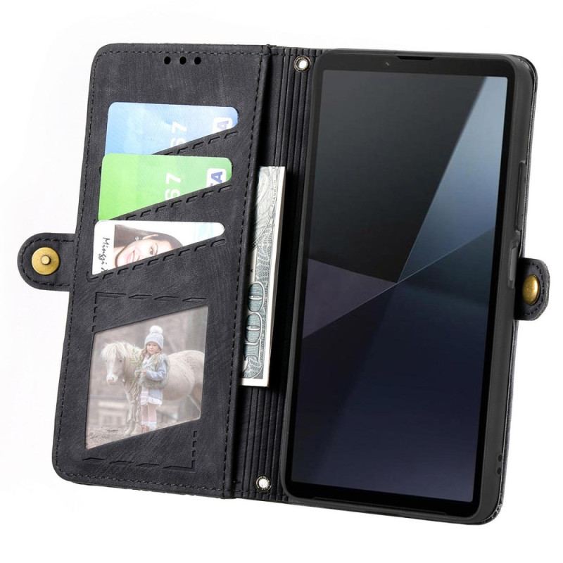 Flip Cover Til Sony Xperia 10 Vi Geometrisk Remdesign