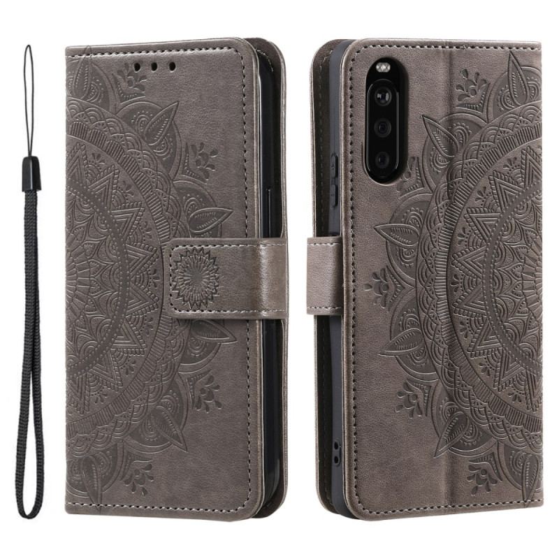 Flip Cover Til Sony Xperia 10 Vi Mandala Remmønster