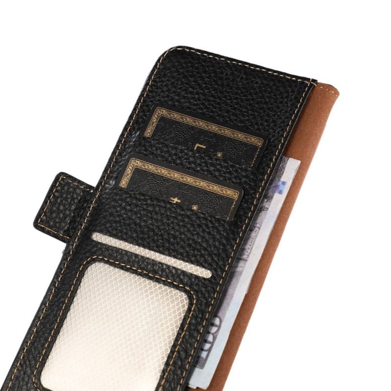 Læder Cover Sony Xperia 10 Vi Telefon Etui Khazneh Rfid Blocking Wallet