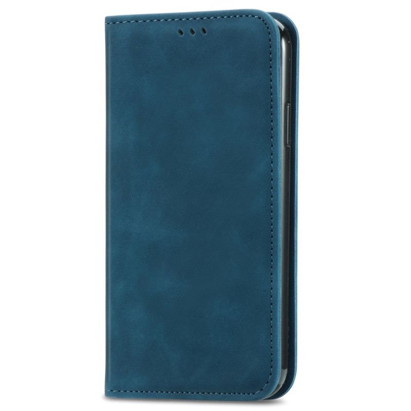 Læder Cover Sony Xperia 10 Vi Telefon Etui Ruskindseffekt