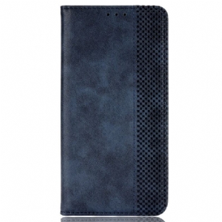 Læder Cover Sony Xperia 10 Vi Telefon Etui Vintage Stil