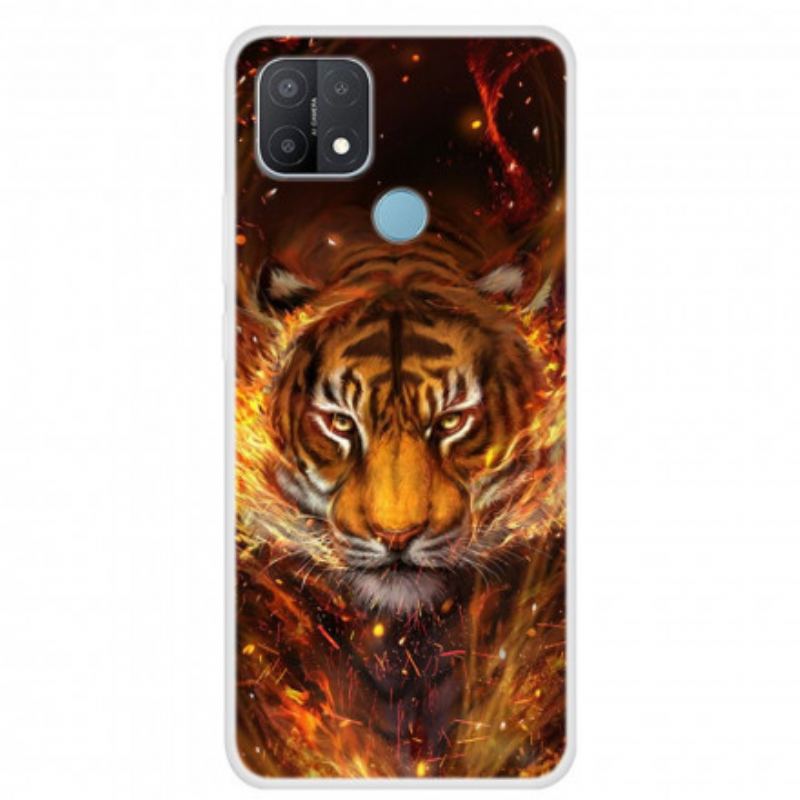 Cover Oppo A15 Ild Tiger