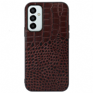 Cover Samsung Galaxy M23 5G Ægte Crocodile Texture Læder