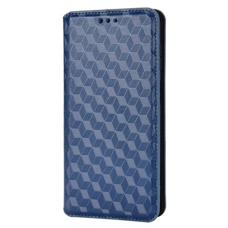 Cover Samsung Galaxy M23 5G Flip Cover 3d Cube Lædereffekt