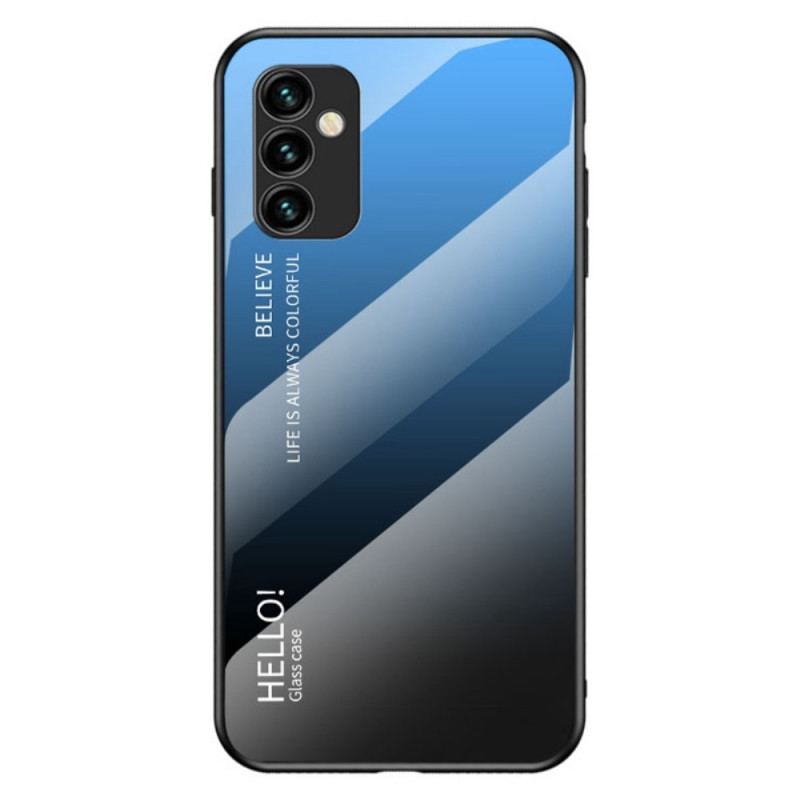 Cover Samsung Galaxy M23 5G Hærdet Glas Hej