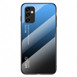 Cover Samsung Galaxy M23 5G Hærdet Glas Hej