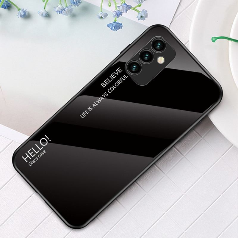 Cover Samsung Galaxy M23 5G Hærdet Glas Hej