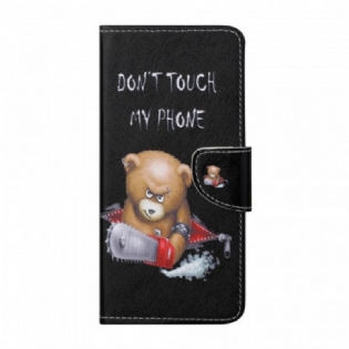 Flip Cover Samsung Galaxy M23 5G Bear Rør Ikke Ved Min Telefon