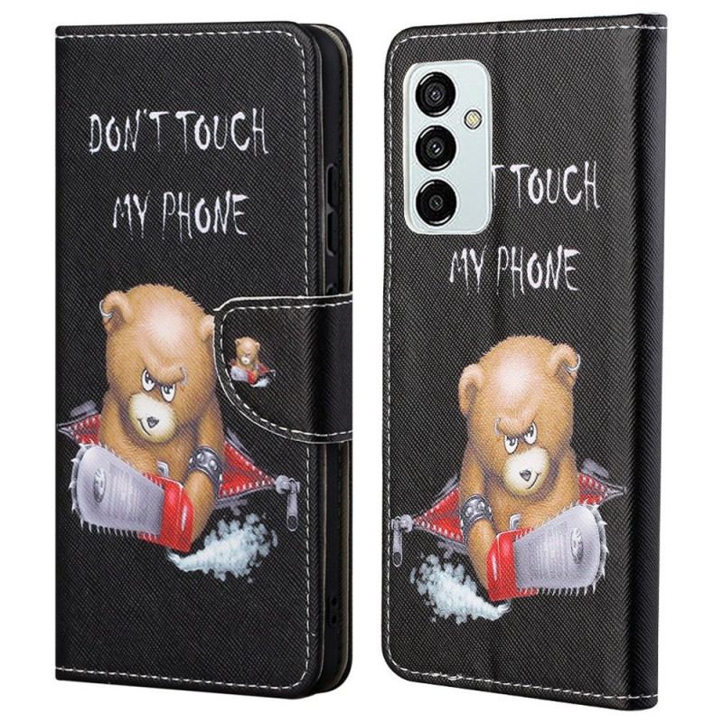 Flip Cover Samsung Galaxy M23 5G Bear Rør Ikke Ved Min Telefon