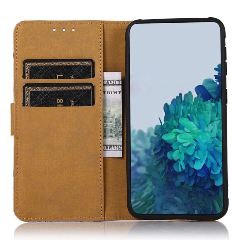 Flip Cover Samsung Galaxy M23 5G Blomstrende Træ